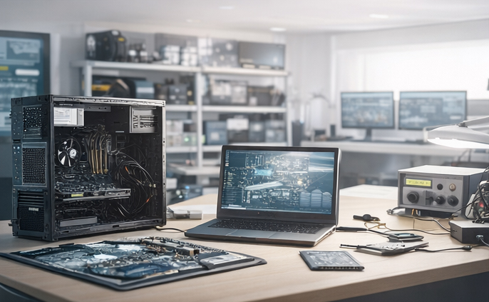 Reparación de ordenadores: portátiles y torres